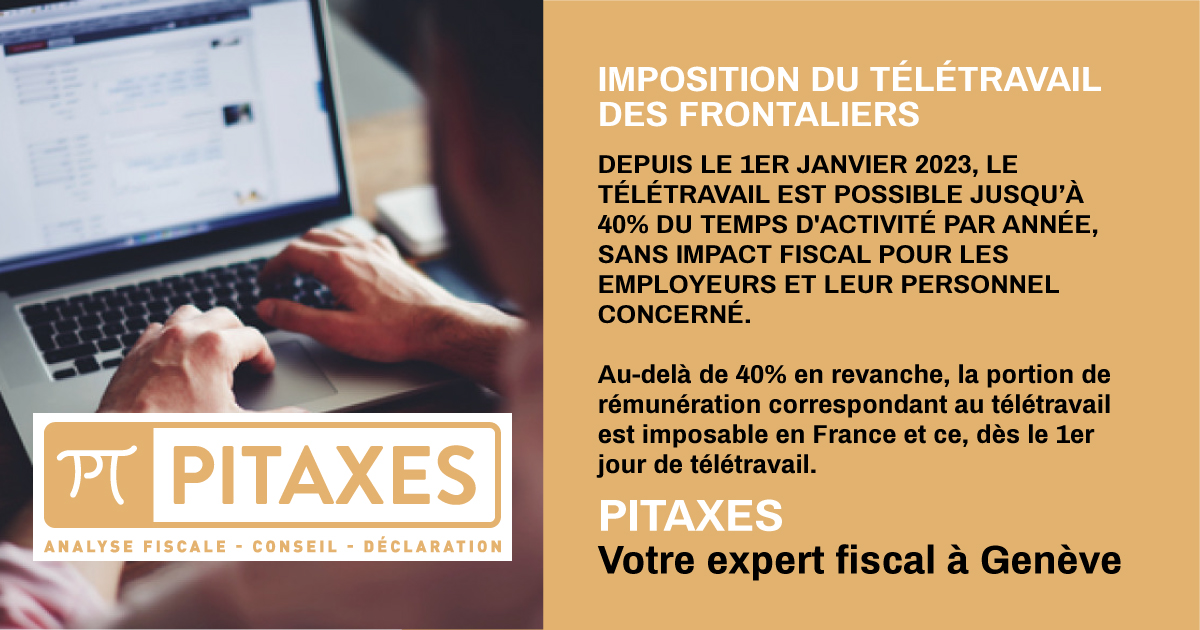 Imposition du télétravail des frontaliers à Genève