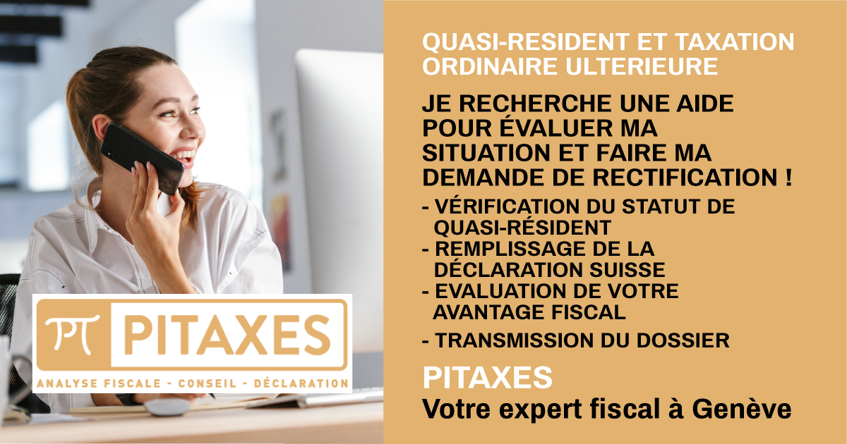 Quasi-résident et taxation ordinaire ultérieure (TOU)